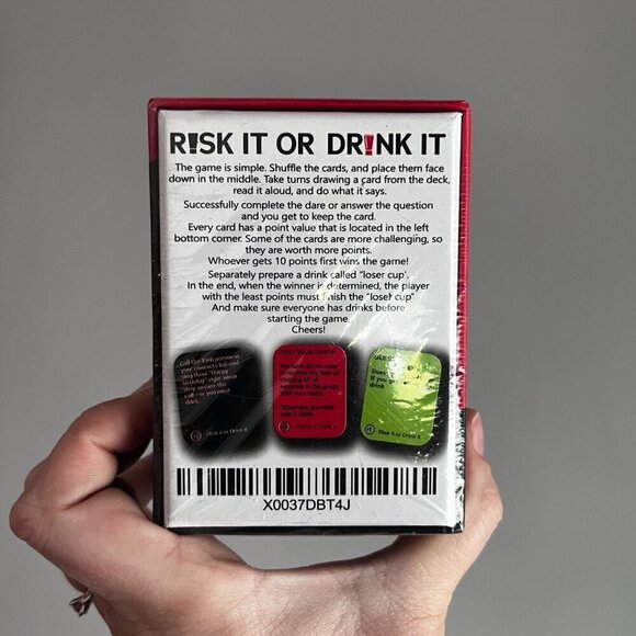 Risk It or Drink It Card Game Adult Card Parties Games NEW - Picture 5 of 5